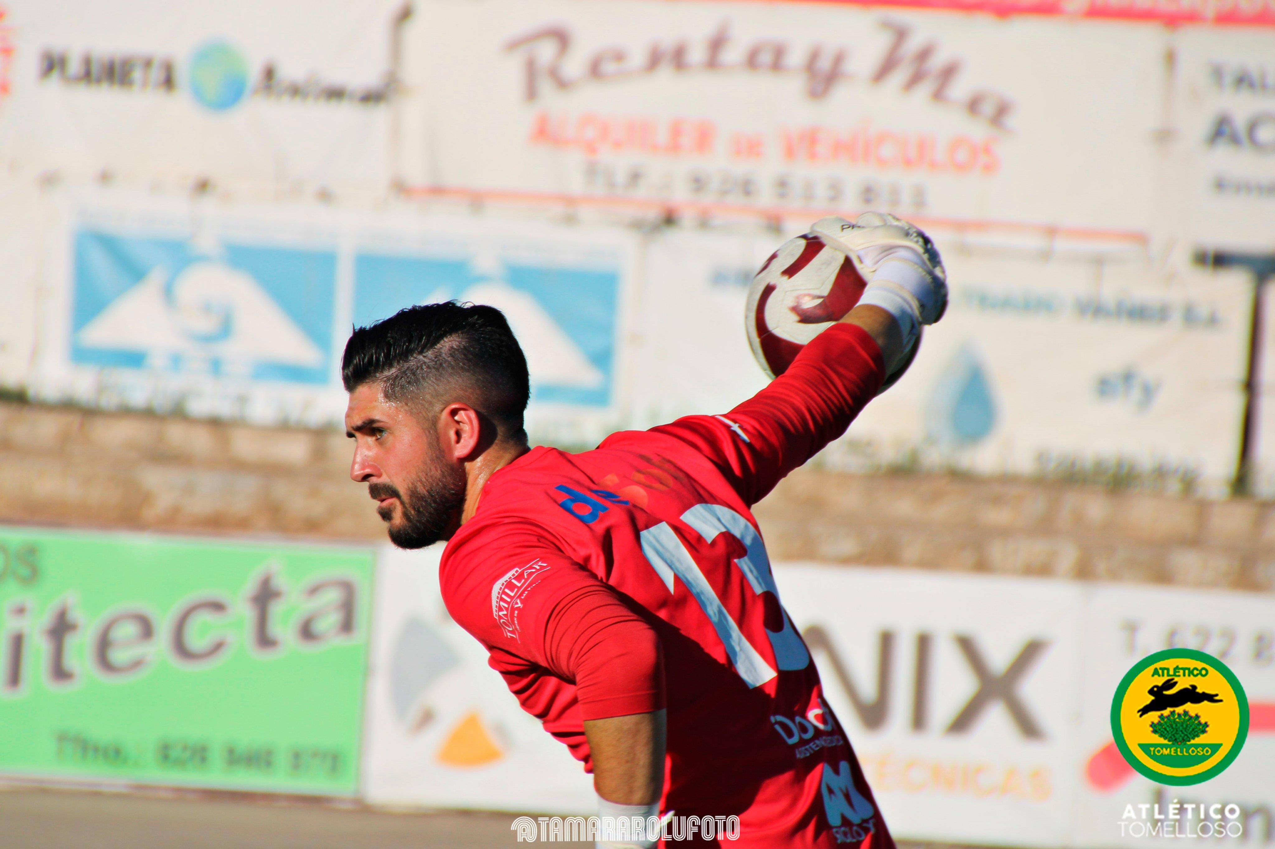 Monreal en el partido del pasado domingo ante el Valdeganga. Foto de Tamara Romero