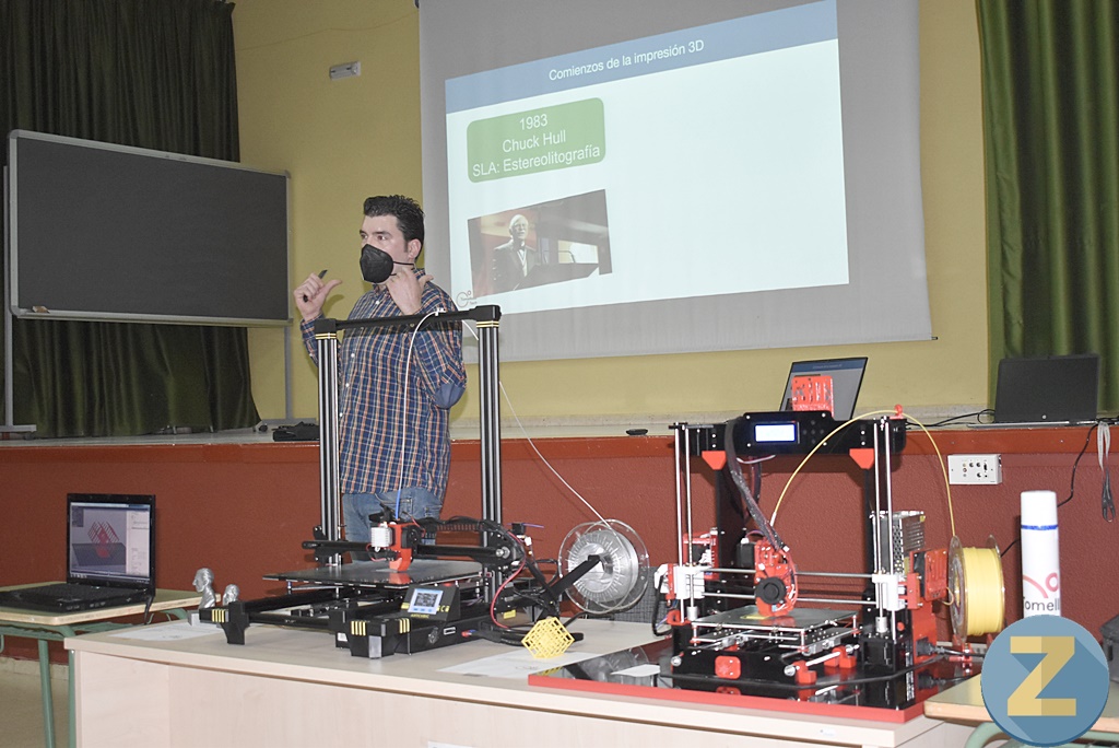 Jorge Ruiz durante la demostración