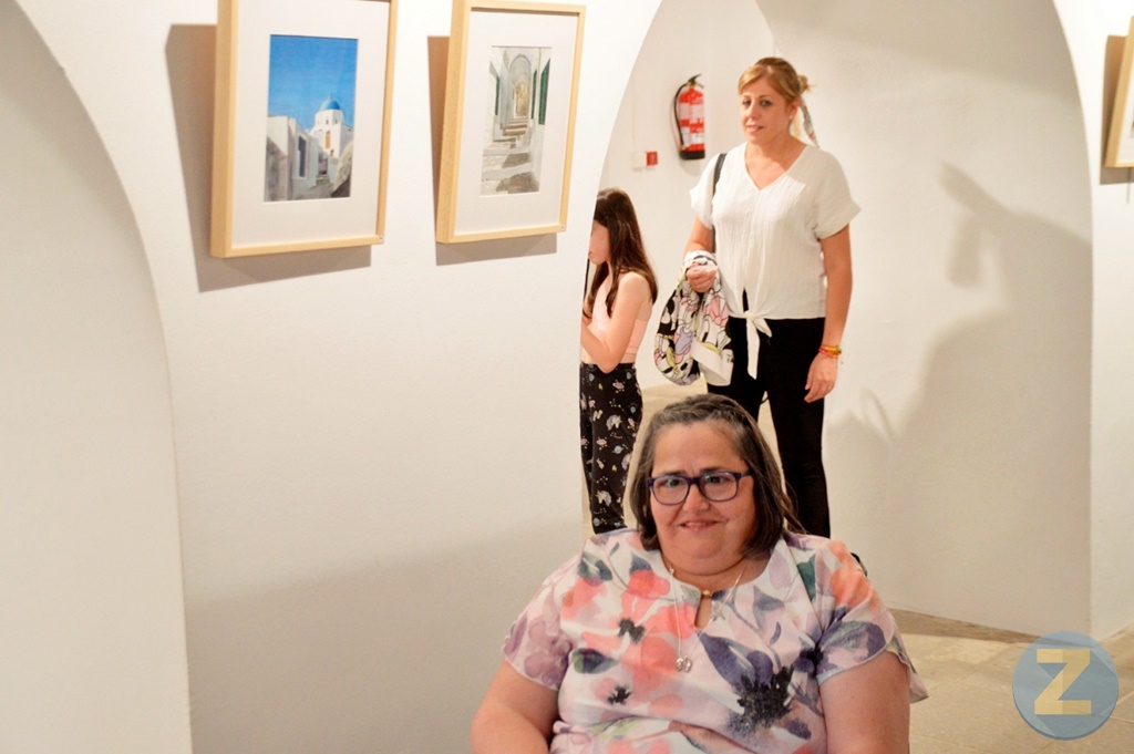 Cálida acogida a la exposición de acuarelas de María Paz Ropero | La ...