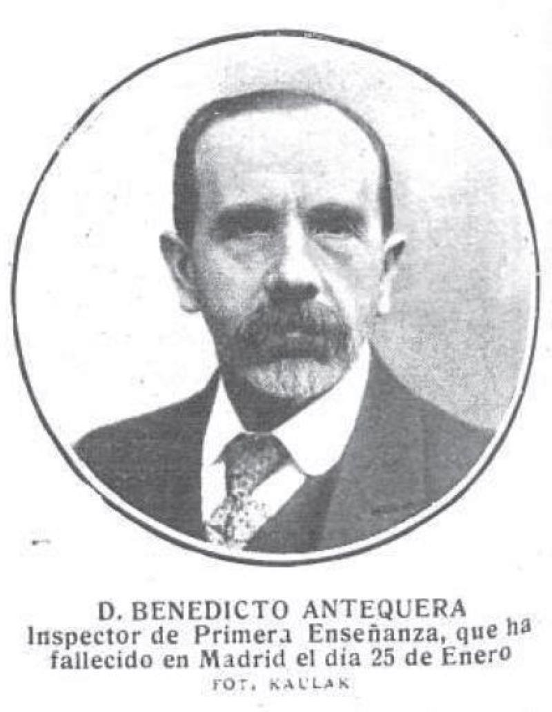 Benedicto Antequera: Revista Mundo Gráfico. (Madrid), p., 14. Foto de Kaulak.