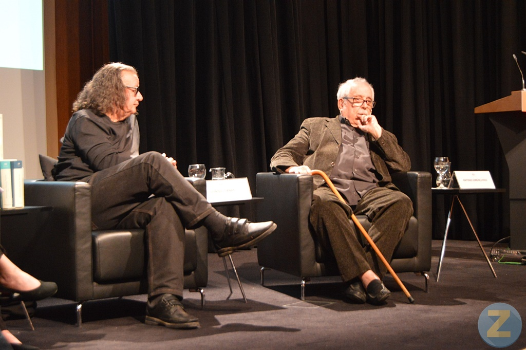 Jiménez Rico en el homenaje a García Pavón realizado en el Instituto Cervantes
