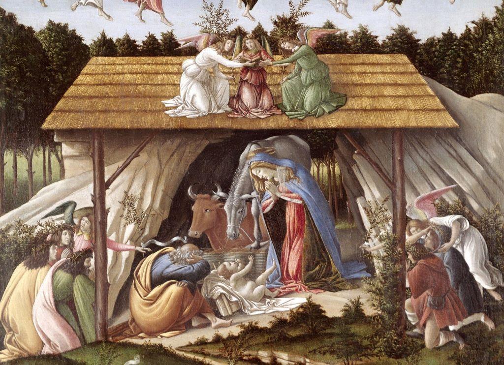 Natività Mistica. Sandro Botticelli, 1501. National Gallery de Londres