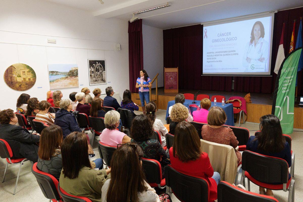 Argamasilla de Alba joins the fight against breast cancer with an awareness day