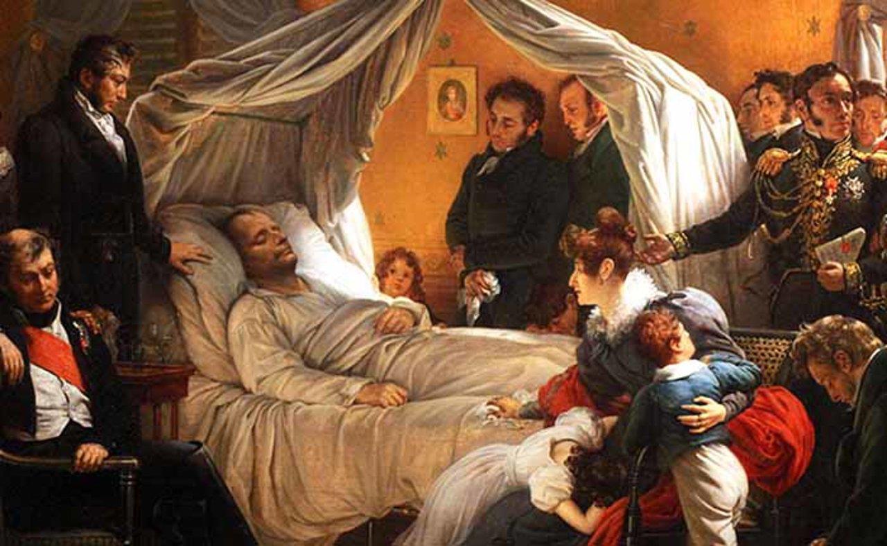 Napoleón Bonaparte murió el 5 de mayo de 1821